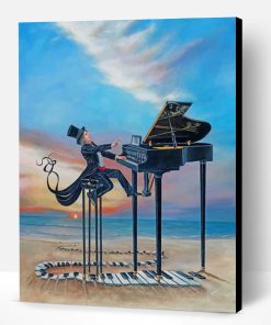 Pianist Man Paint By Number