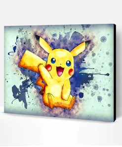 Pikachu Art Paint By Number