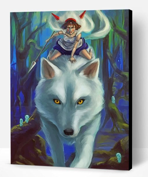 Princess Mononoke Paint By Number