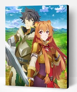 Raphtalia And Naofumi Paint By Number