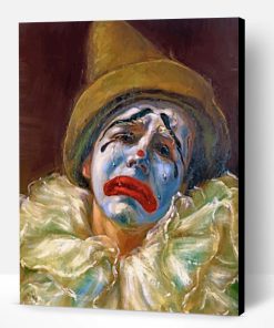 Crying Clown Paint By Number