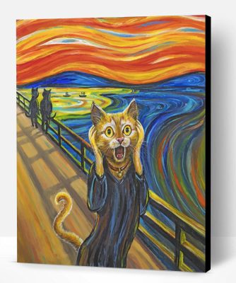 The Cat Scream Paint By Number