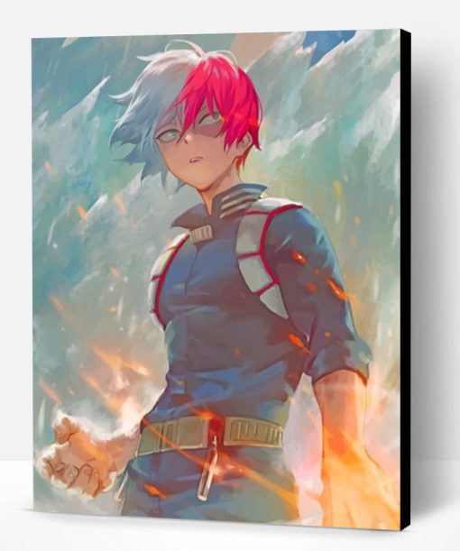 Todoroki MHA Paint By Number