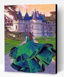 Woman In Chaumont Castle Paint By Number