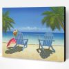 Coastal Beach Chairs Paint By Number