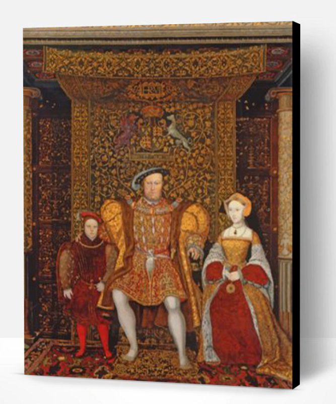 Henry VIII Family Paint By Number