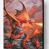 Fire Dragon Paint By Number