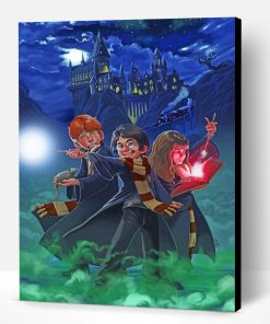 Harry Potter Friends Paint By Number