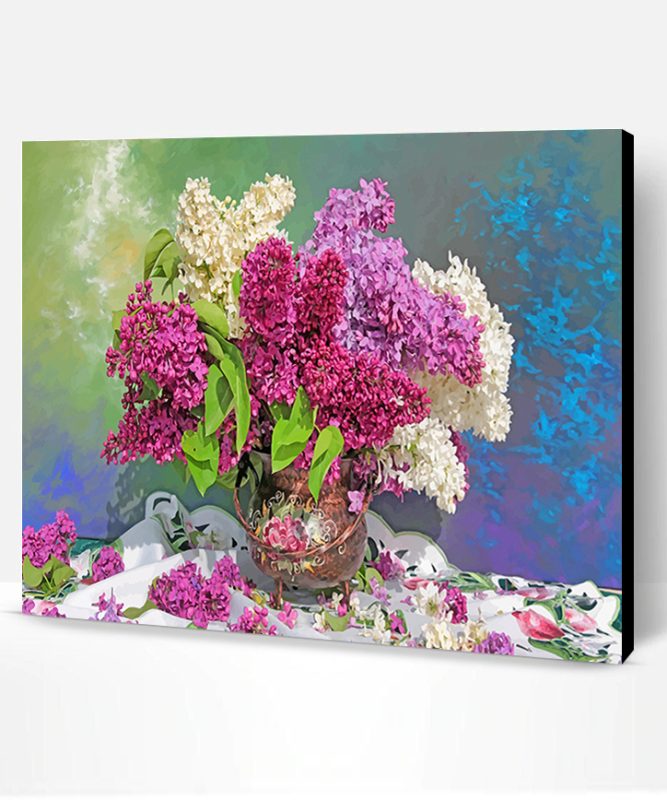 Lilac Bouquet Paint By Number