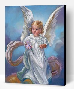 Little Angel Girl Paint By Number