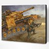 Military Tank WW2 Paint By Number