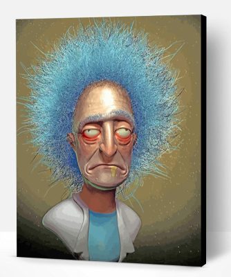 Rick Sanchez Paint By Number