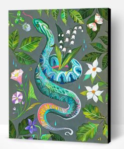 Snake Art Paint By Number