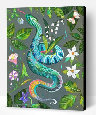 Snake Art Paint By Number