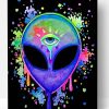 Trippy Alien Paint By Number