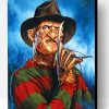Scary Freddy Krueger Paint By Number