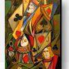 Abstract Poker Cards Paint By Number