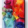 Aesthetic Colored Bottles Paint By Number