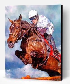 Aesthetic Horse Racing Paint By Number
