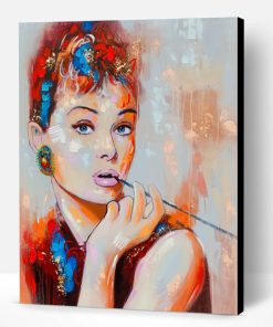 Audrey Hepburn Art Paint By Number