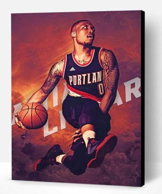 Damian Lillard Paint By Number