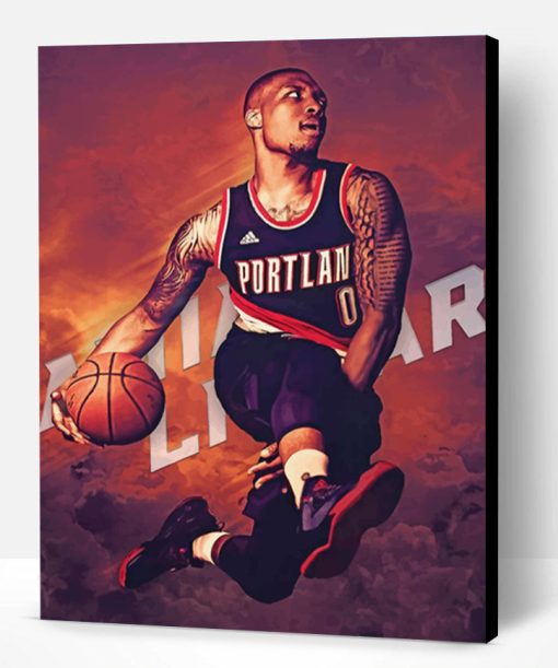 Damian Lillard Paint By Number