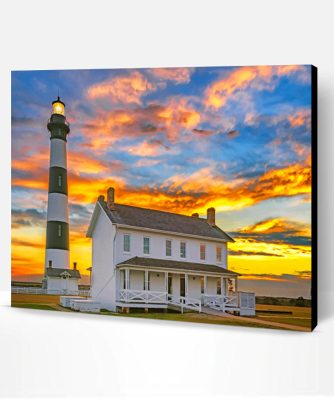 Bodie Island Lighthouse Paint By Number