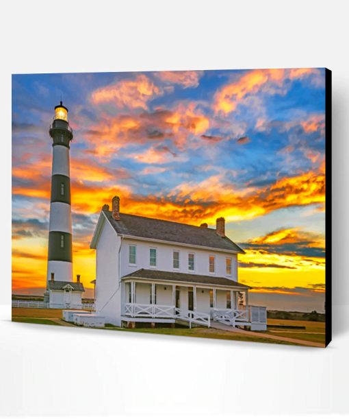 Bodie Island Lighthouse Paint By Number