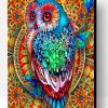 Colorful Mandala Owl Paint By Number