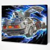Delorean Car Paint By Number