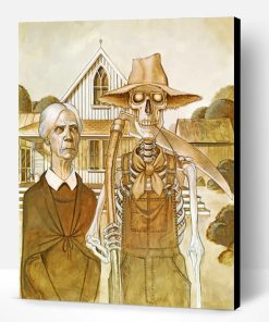 Discworld American Gothic Paint By Number