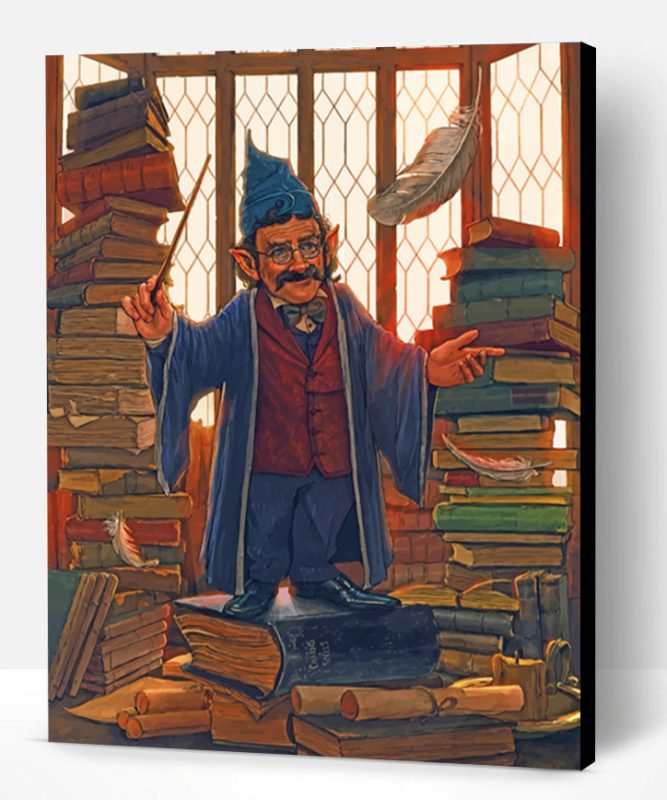 Flitwick Harry Potter Paint By Number