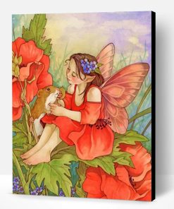 Flower Fairy Paint By Number