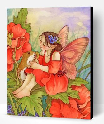 Flower Fairy Paint By Number