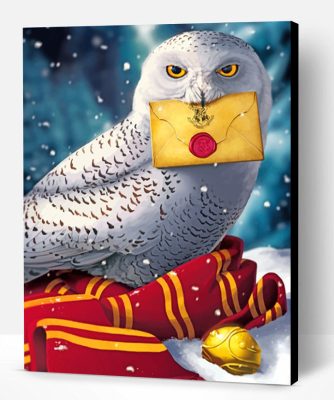 Harry Potter Hedwig Paint By Number