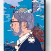 Hayao Miyazaki illustration Paint By Number