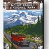 Mount Rainier National Park Paint By Number