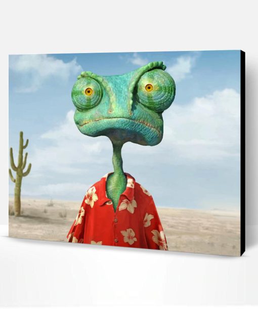 Rango Lizard Paint By Number