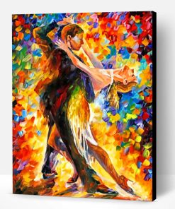 Romantic Couple Dancing Paint By Number