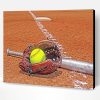 Softball Equipment Paint By Number