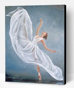 Swan Lake Ballerina Paint By Number