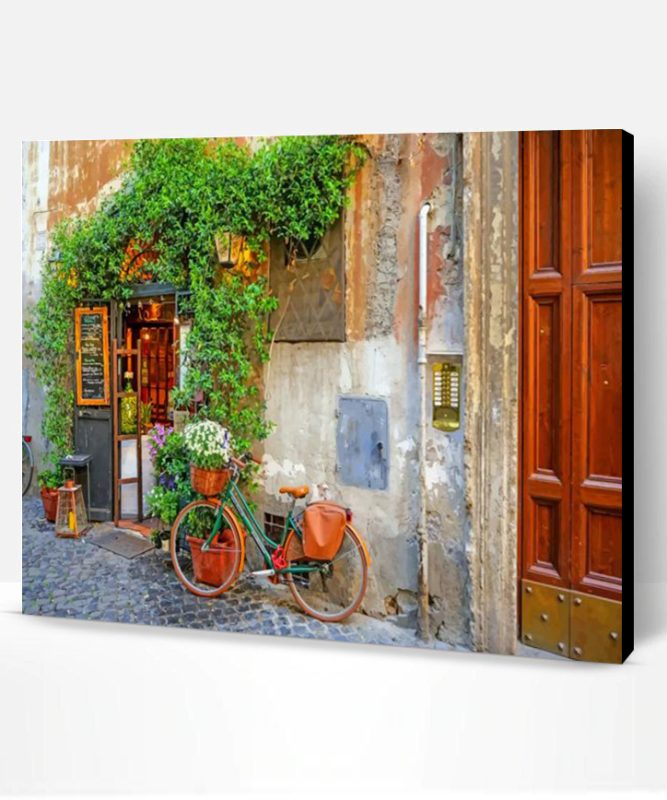 Trastevere Rome Italy Paint By Number