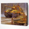 WW2 German Tiger Tank Paint By Number