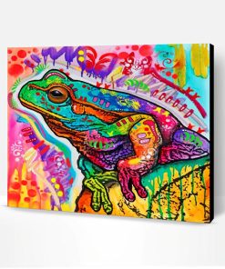 Abstract Frog Paint By Number