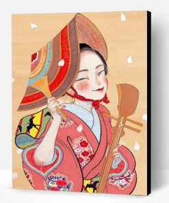 Anime Chinese Girl Paint By Number