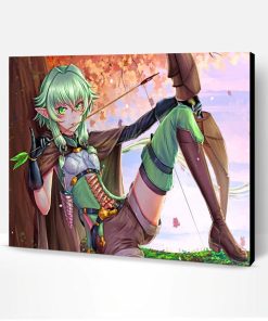Anime Elf Paint By Number