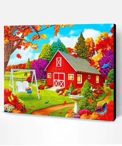 Autumn Farm Paint By Number