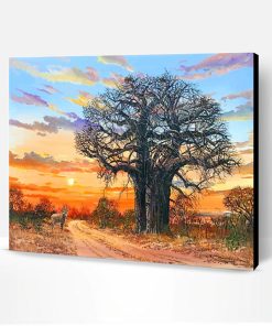 Baobab Tree Paint By Number