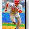 Baseball Player Paint By Number