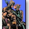 Batman And Catwoman Heroes Paint By Number